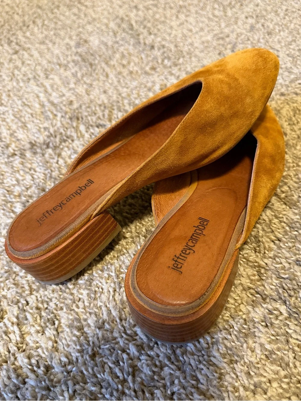 Jeffrey Campbell Mula Suede Mule - Picture 7 of 7